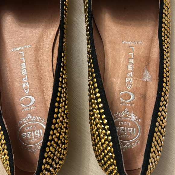 Jeffrey Campbell Womens Martini Embellished Loafer
Gold Studded Size 8 - Picture 12 of 13